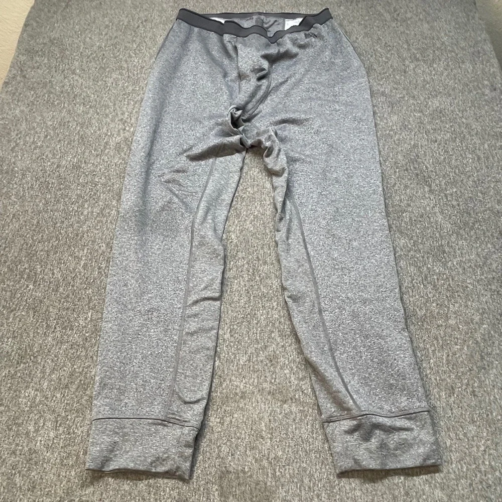 REI Co-op Mens Gray Heathered Midweight Base Layer Thermal Tights Size XL
